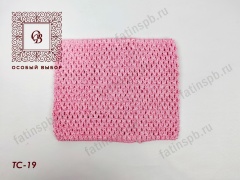 Топ для платья средний н.розовый №19 (19*20 см)